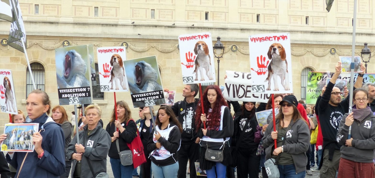 Grande Manifestation unitaire contre la vivisection 2015